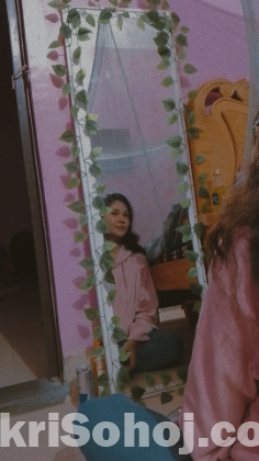 Wooden framed Mirror stand